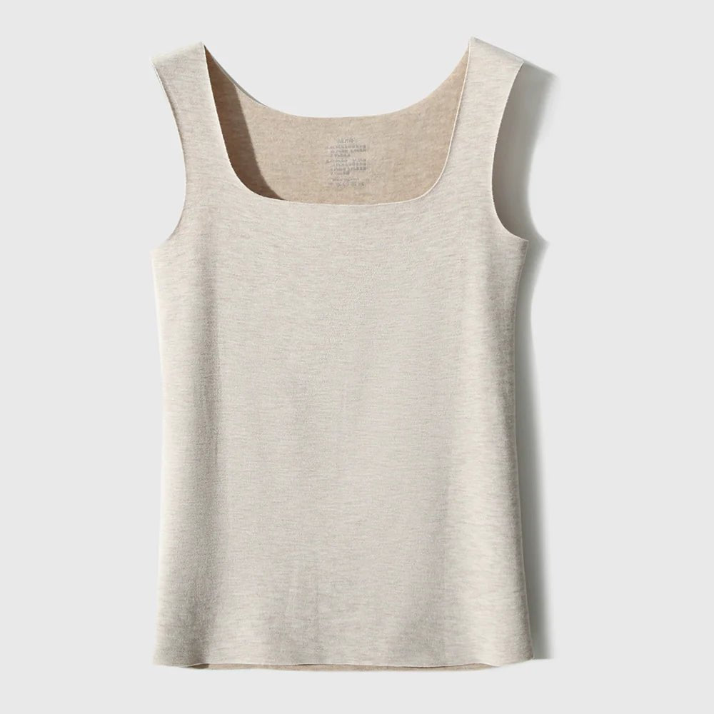 Cashmere - Silk Heat - Storing Square Neck Vest bottoming - ShopKing.com