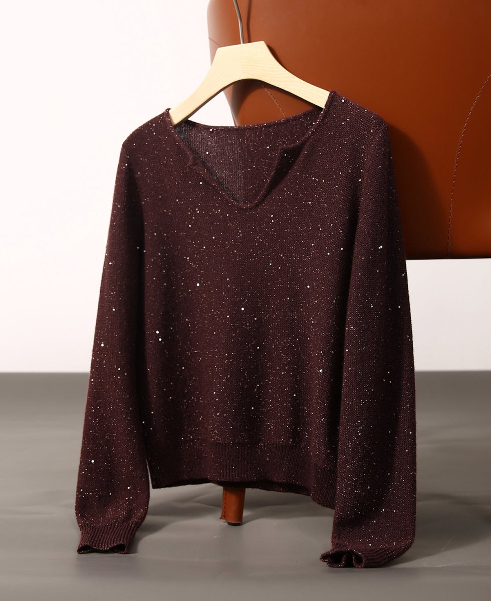 Elegant Knitwear Set | Luxurious Wool and Cashmere Blend - ShopKing.com