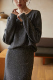 Elegant Knitwear Set | Luxurious Wool and Cashmere Blend - ShopKing.com