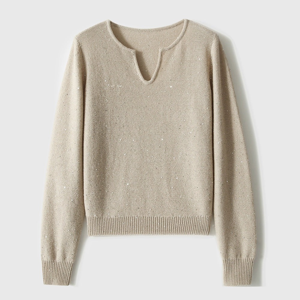 Elegant Knitwear Set | Luxurious Wool and Cashmere Blend - ShopKing.com