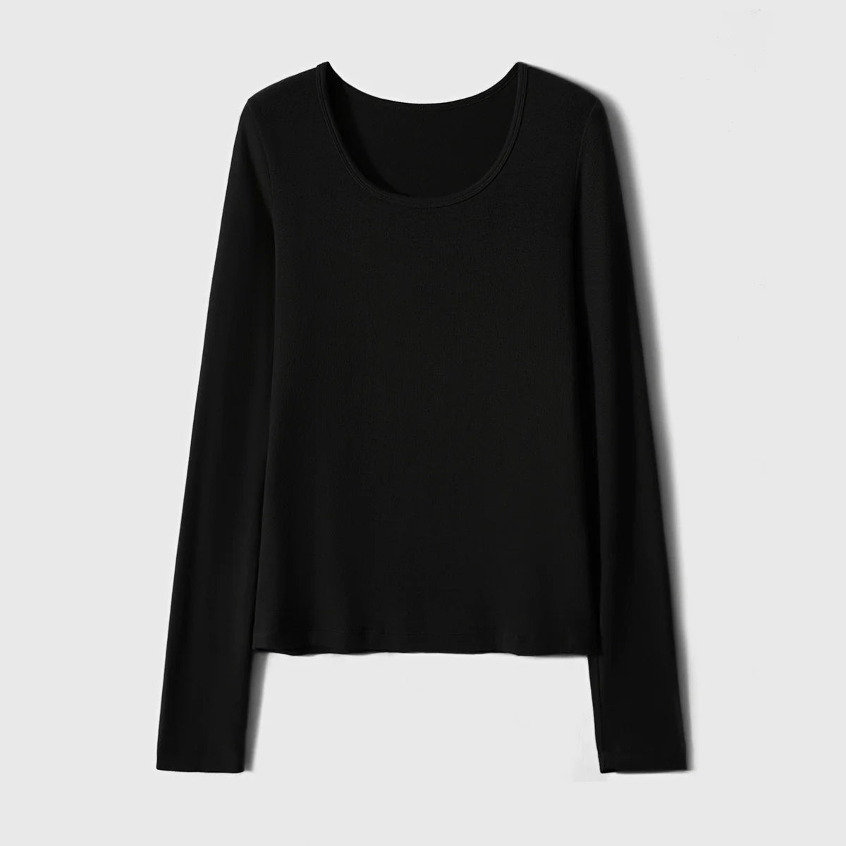 Meiya Bi Heating Fiber Slim U - Neck Top Women - ShopKing.com