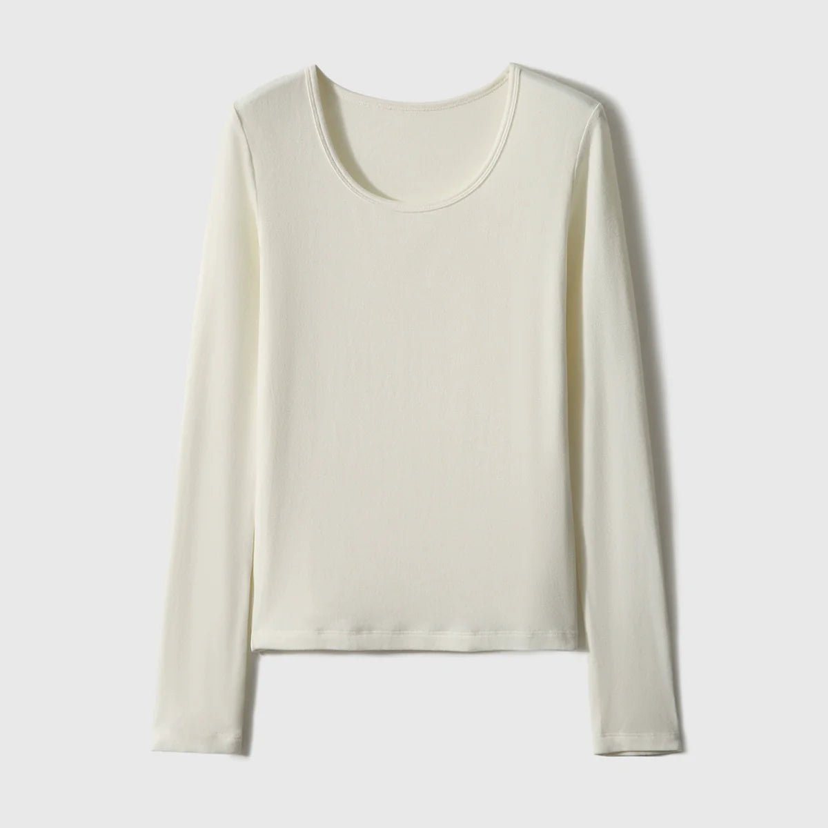 Meiya Bi Heating Fiber Slim U - Neck Top Women - ShopKing.com