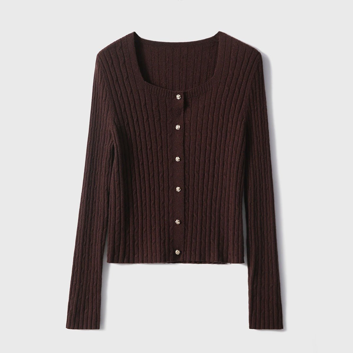 Open Cardigan in Royal Harbor | Wool & Cashmere Blend - ShopKing.com