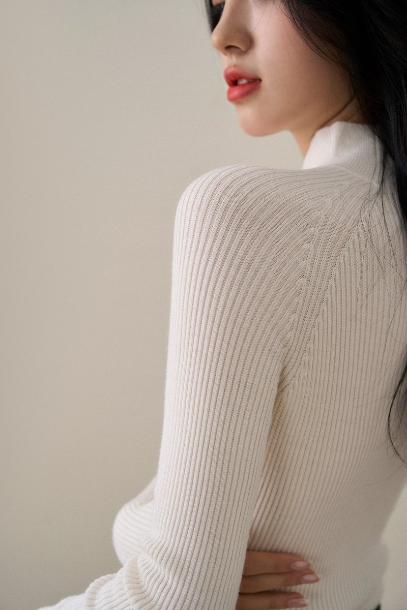 Seamless Wool Pullover Knitted Top Undershirt Women - ShopKing.com