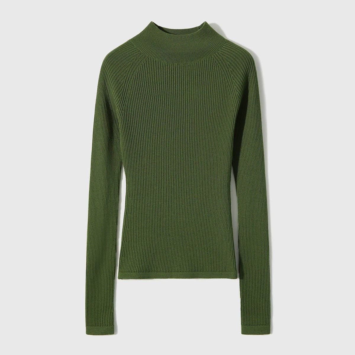 Seamless Wool Pullover Knitted Top Undershirt Women - ShopKing.com