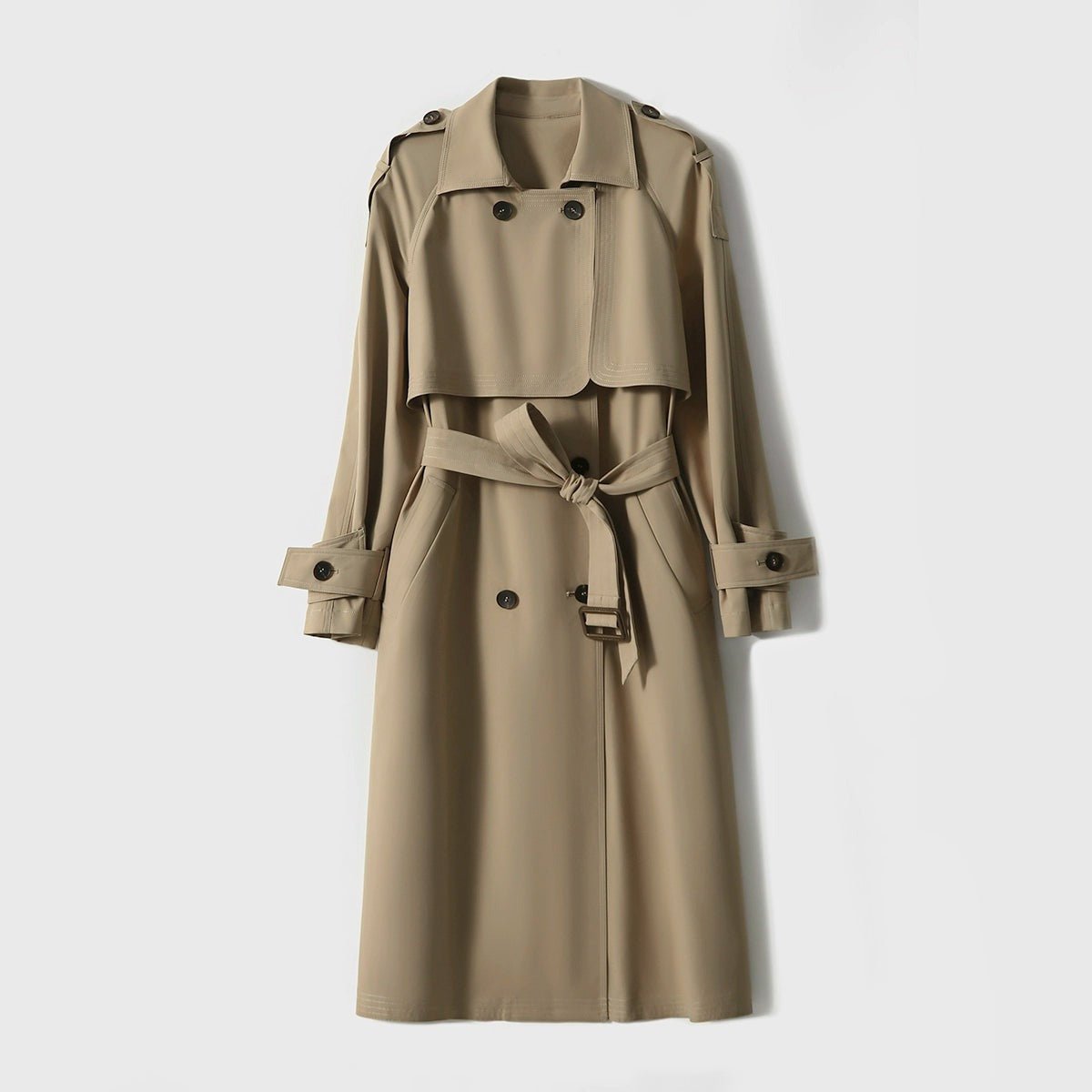 Sophisticated Commuter Trench Women Long or Short Coat - ShopKing.com