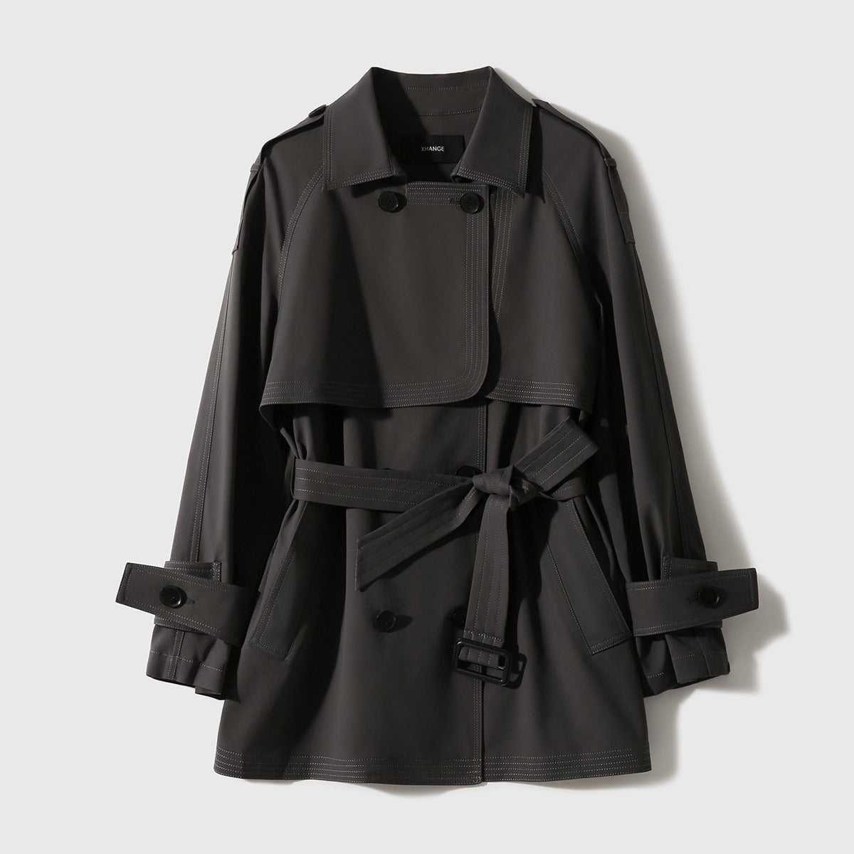 Sophisticated Commuter Trench Women Long or Short Coat - ShopKing.com