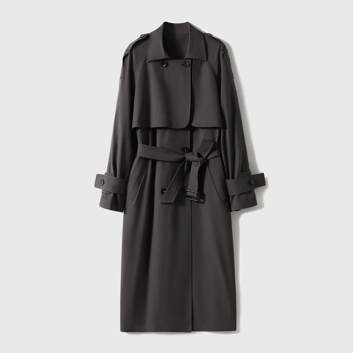 Sophisticated Commuter Trench Women Long or Short Coat - ShopKing.com