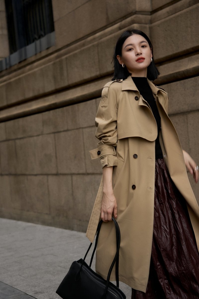 Sophisticated Commuter Trench Women Long or Short Coat - ShopKing.com