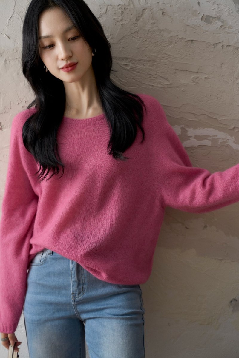 Ultimate Comfort Luxurious Silk & Cashmere Blend Sweater - ShopKing.com