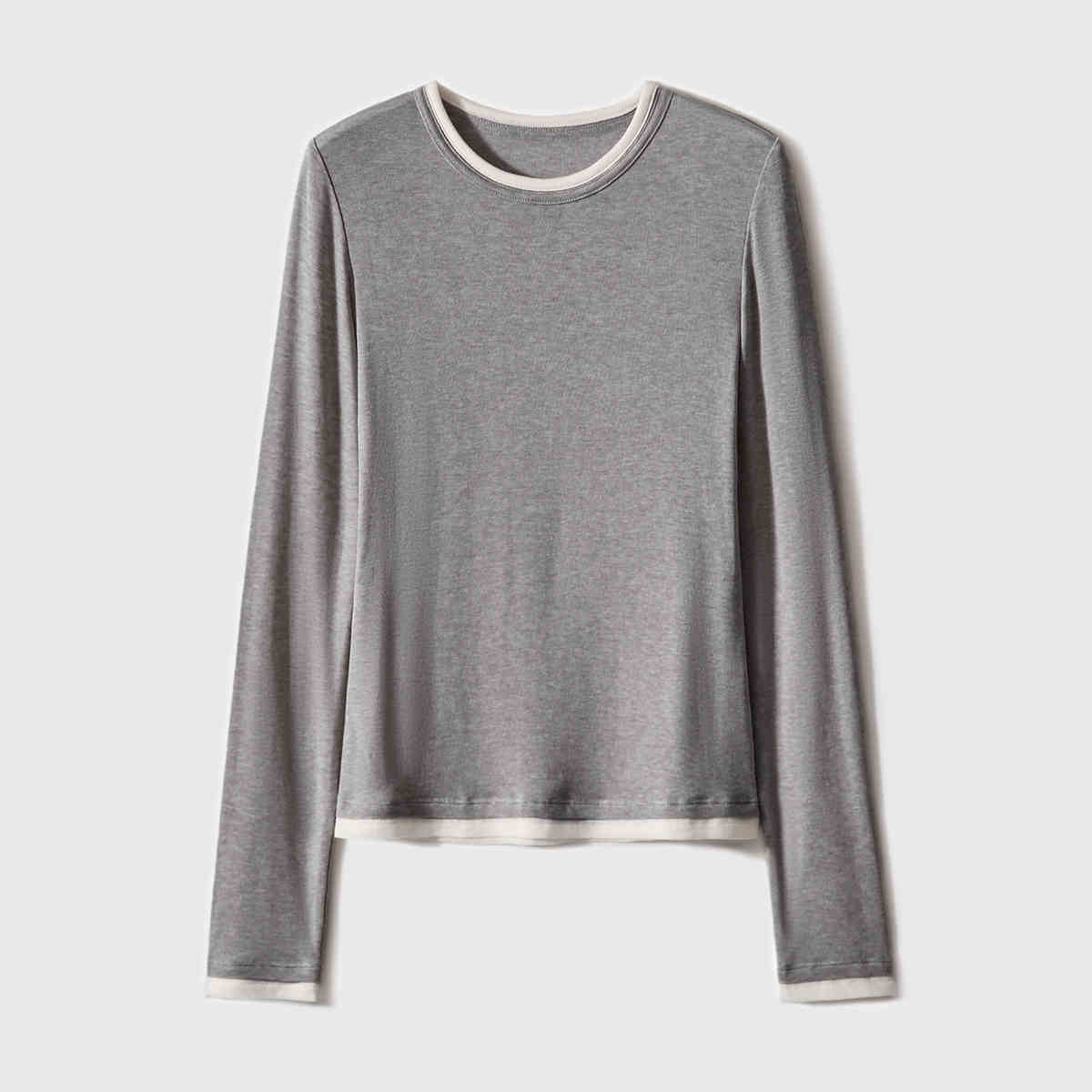 Ultra Soft Stretch Lyocell - Wool Xhange Sweater Knit Top - ShopKing.com