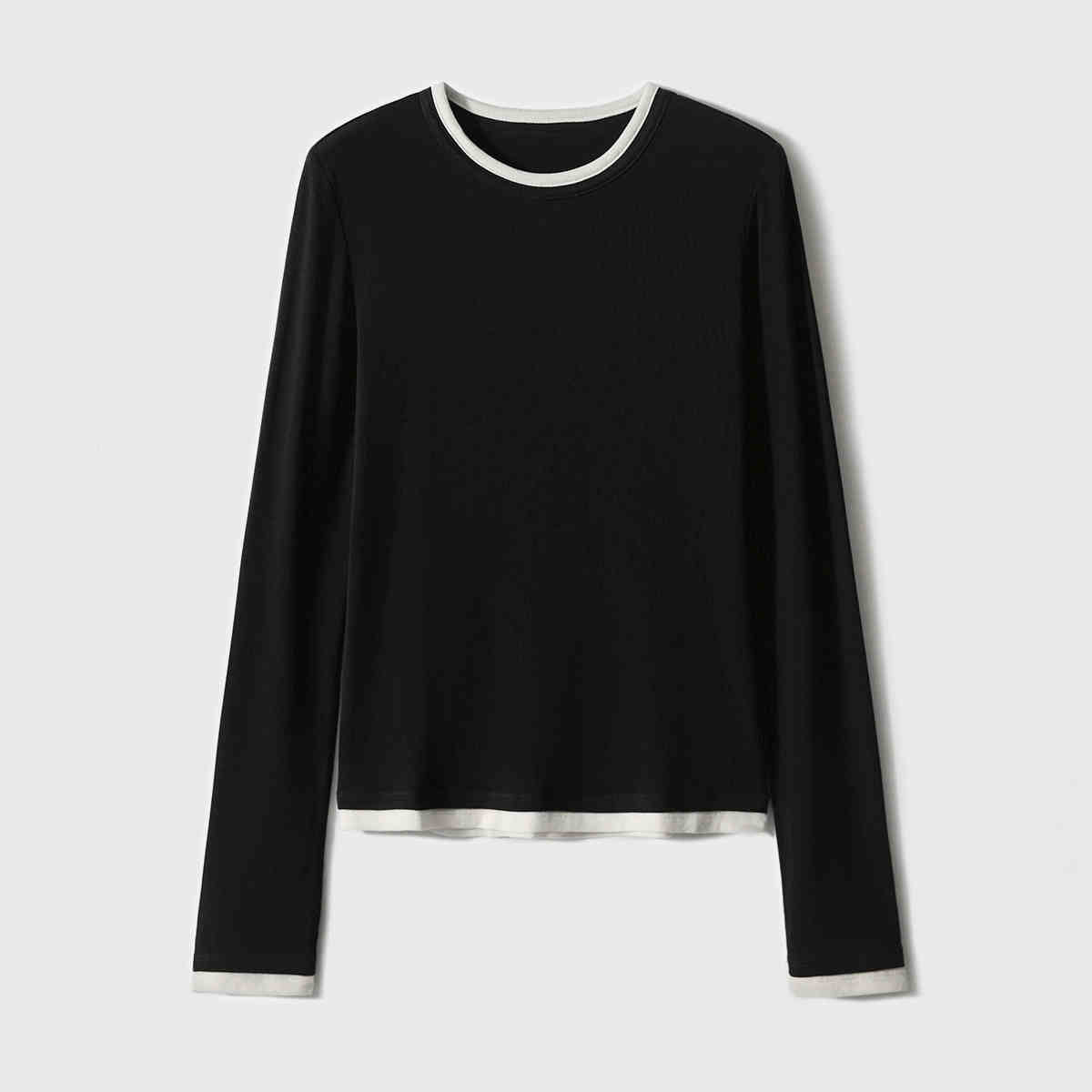 Ultra Soft Stretch Lyocell - Wool Xhange Sweater Knit Top - ShopKing.com