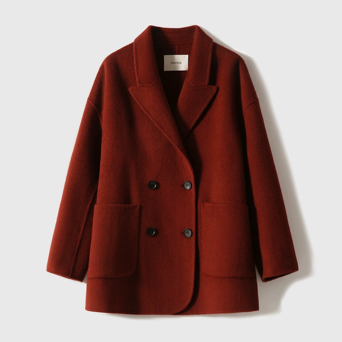 Wool - Camel Hair Double - Faced Women Coat Jacket - ShopKing.com