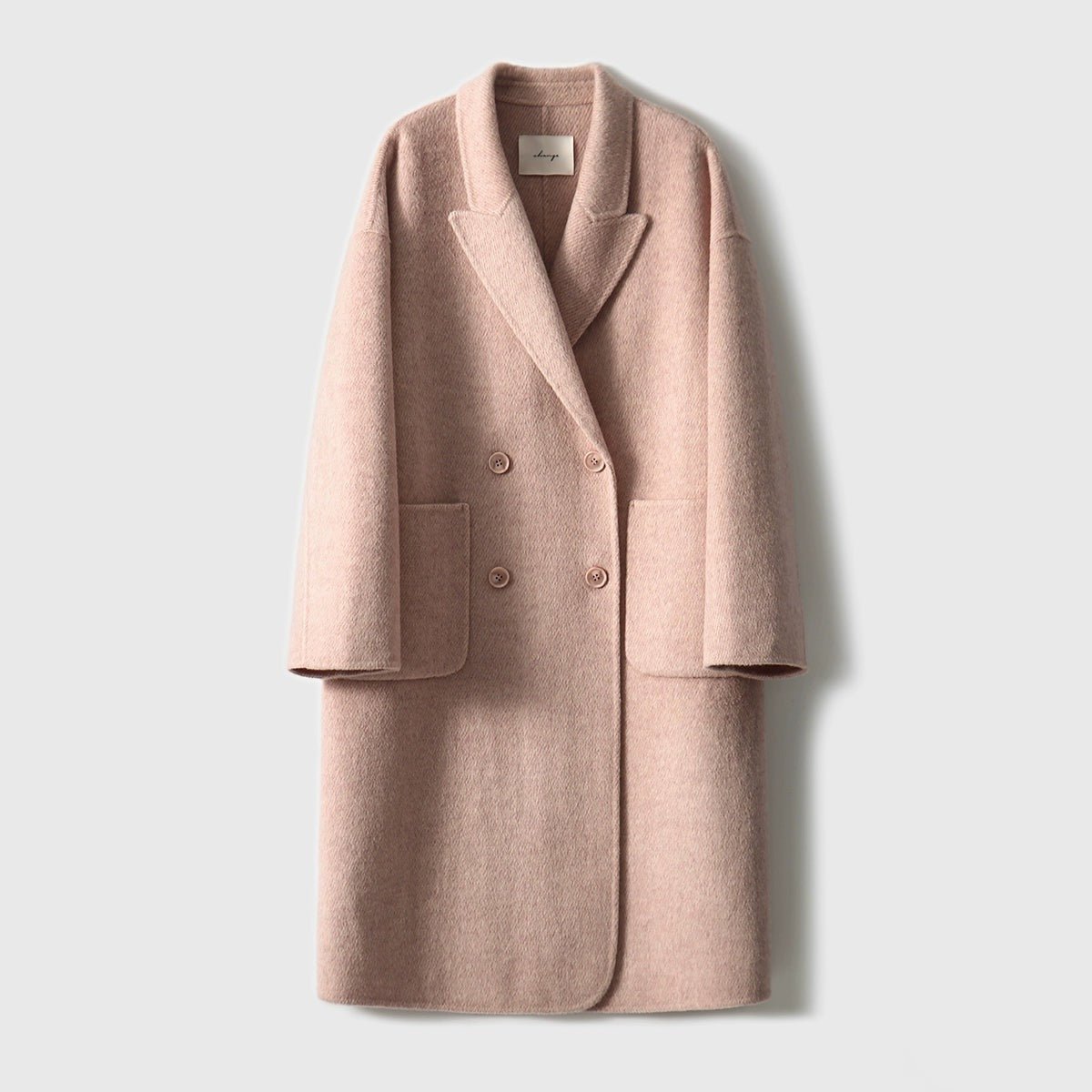 Wool - Camel Hair Double - Faced Women Coat Jacket - ShopKing.com