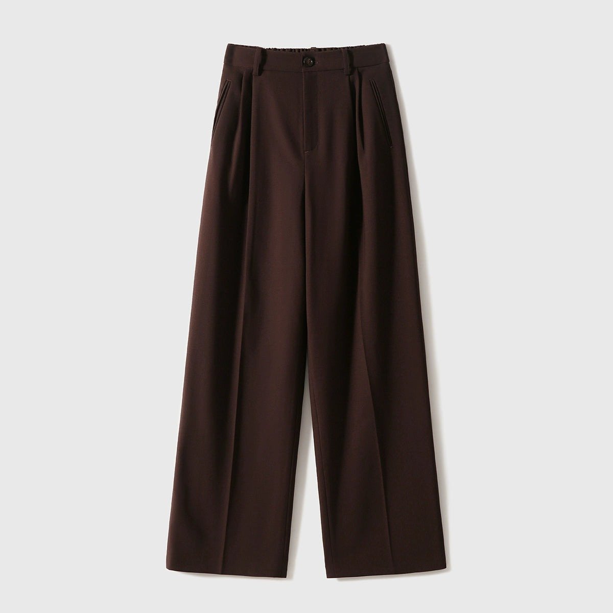 Worsted Vest Suit Wide - leg Pants Skirt, Wool Suit Set - ShopKing.com