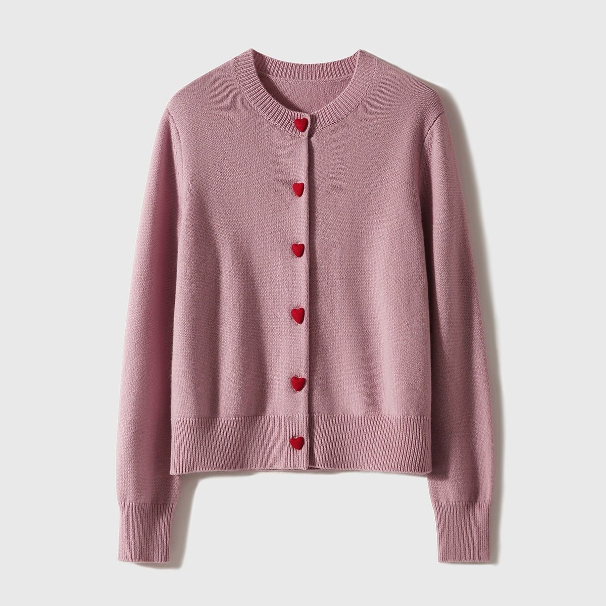 Xhange Italian Crafted Organic Wool and Cashmere Cardigan - ShopKing.com