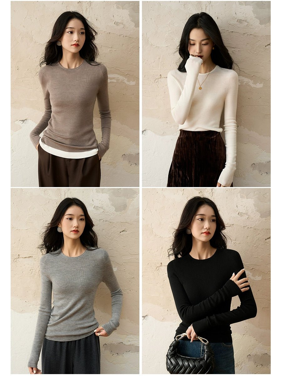 Xhange Luxurious Knit Pullover | High - Count Sheep Wool Comfort - ShopKing.com