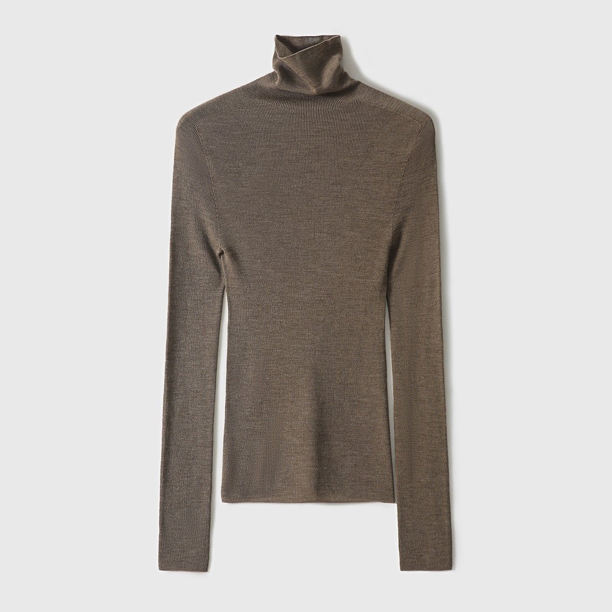 Xhange Seamless High - Collar Wool Pullover | Winter Premium Quality - ShopKing.com