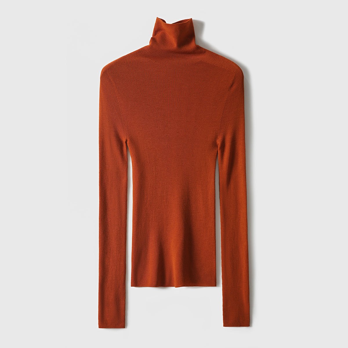 Xhange Seamless High - Collar Wool Pullover | Winter Premium Quality - ShopKing.com